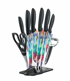 877769008468 PURPLECHEF Kitchen Knives Set Steel #2