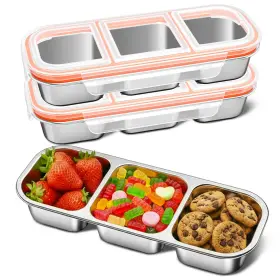 B0FPVW4XMQ QCQHDU Snack Containers Steel Condiment