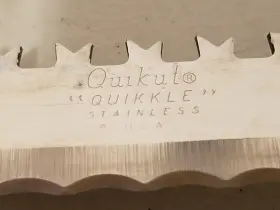 2973578 QUIKUT Carve Serve Steel Knife Fork Tip Sleeve #2