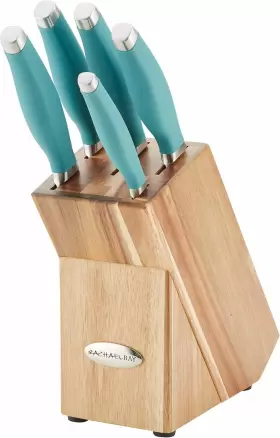 47570 RACHAEL RAY Cucina Kitchen Cutlery Wooden Block Set