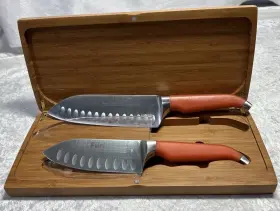 FUR826 RACHEL RAY FURI Rachael Set Gusto Grip Forged Santoku