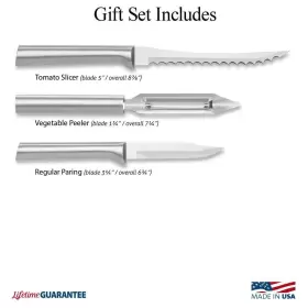 082449000179 RADA Cutlery Kitchen Utensil Steel Peel Pare Set #2