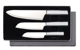 701098993174 RADA Cutlery Chef Select Knife Set Steel Hollow