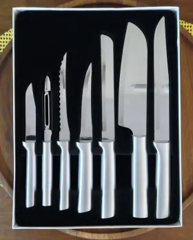 885222133121 RADA CUTLERY Starter Knife Set Steel Handles