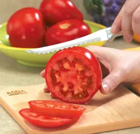 DR126 RADA CUTLERY Tomato Slicer Knife Card Serrated #2