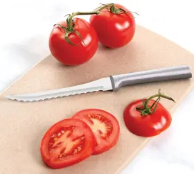 DR126 RADA CUTLERY Tomato Slicer Knife Card Serrated #3