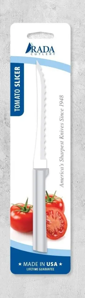 DR126 RADA CUTLERY Tomato Slicer Knife Card Serrated
