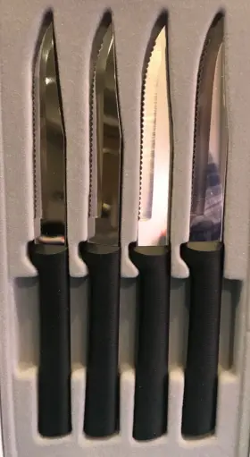 W205 RADA CUTLERY Serrated Steak Knife Set Box #2