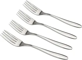 8541927505 RAMDDY Dinner Fork Flatware Set Steel Table