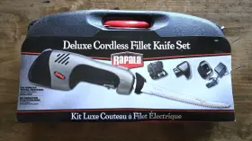 Pgefr RAPALA Deluxe Cordless Electric Fillet Knife Set Box