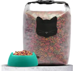 B0D9WPTRLQ PET Food Bag Airtight Roll Top Storage