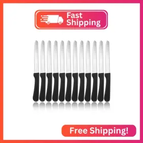 KNIFE.B12 REANEA Steak Knives Set Steel Serrated