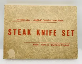 3709 REGENT SHEFFIELD Steak Knives Parker Sons Box #2