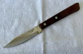 S313349565 REGENT SHERWOOD Paring Peeling Knife Teak Wood