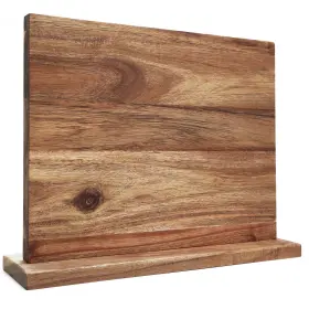 611830915855 RESAFY Magnetic Knife Holder Acacia Wooden