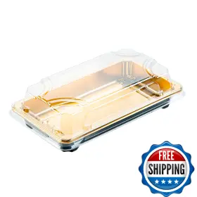 B0F225BX7Q RESTAURANTWARE Sushi Trays Pack