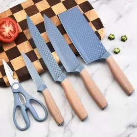 694483439490 RETROSOHOO Kitchen Knife Set #2