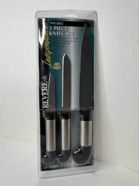 045908960056 REVERE Ware Cutlery Knife Set Parer Utility Edge