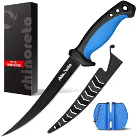 658632956075 RHINORETO Fish Fillet Knife Fishing Set Tool