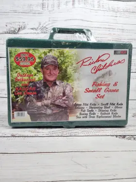 026615140962 RICHARD CHILDRESS Fishing Game Knife Set Box