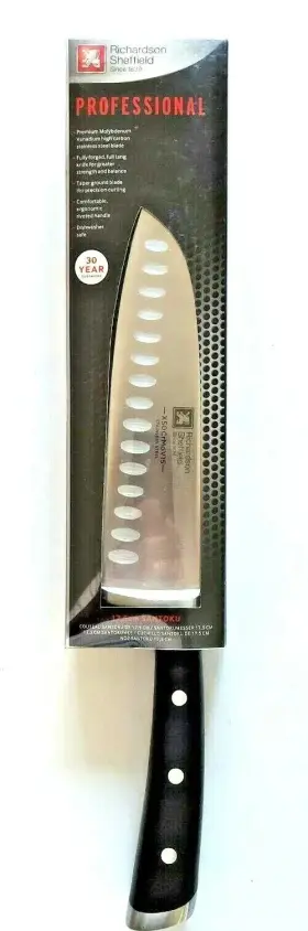 RO75X2P579161 RICHARDSON SHEFFIELD Santoku Knife Tang Triple