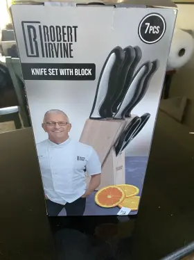 ER1002PTRI1BM ROBERT IRVINES Celebrity Chef Irvine Knife Set