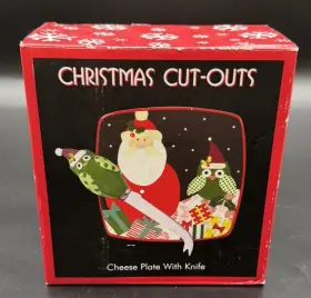 D111241 ROBINSON HOME PRODUCTS Christmas Outs Cheese Plate