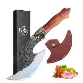 KNIFE11-PC ROCOCO Viking Cleaver Knife Butcher Meat Cutting