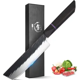 KNIFE14-NAKIRI ROCOCO Knife Forged Chef Knives Multipurpose
