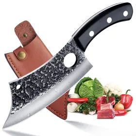 UNKNIFE03 ROCOCO Cleaver Butcher Knife Sharp Tang