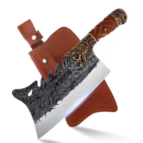 W2-485I-U0OM ROCOCO Cleaver Knife Meat Cutting Bone Butcher
