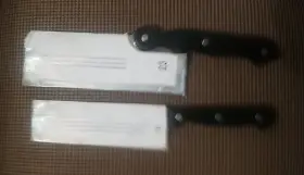 K023 RONCO Set Rocking Santoku Rocker Cheese Star Knives
