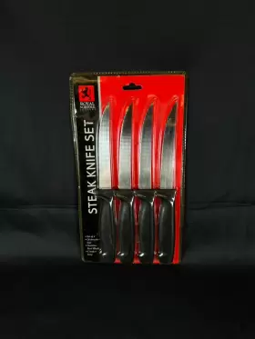 143574 ROYAL NORFOLK Cutlery Kitchen Steak Knife Blades Set