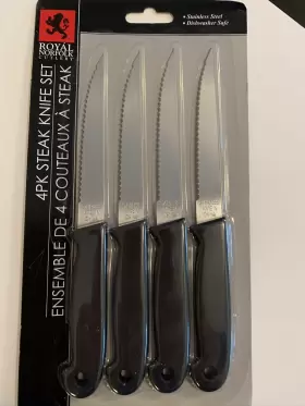 639277435743 ROYAL NORFOLK Steak Knives Kitchen Bbq Steel #2