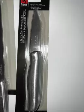 639277446435 ROYAL NORFOLK CUTLERY Kitchen Santoku Knife Safe #3