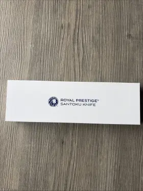 SP0297 ROYAL PRESTIGE Precision Santoku Knife Steel