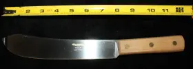 04451 RUSSELL Butcher Knife Wood Handle Carbon Steel Hunting