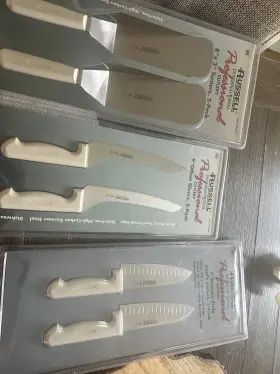 919710 RUSSELL Knife Set Steel Dishwasher Safe