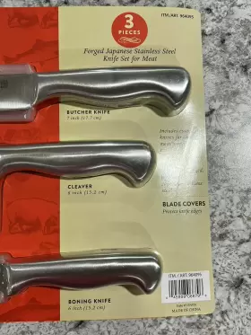 045908066796 SABATIER Steel Knife Set Meat Butcher #2