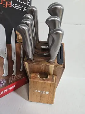 045908127701 SABATIER Knife Edgekeeper Forged Steel Cutlery