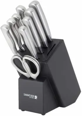 045908138905 SABATIER Edgekeeper Forged Steel Knife Set