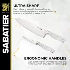 045908141721 SABATIER Forged Triple Rivet Knife Block Set #3