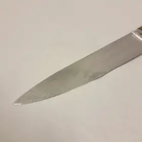 168-10 SABATIER Blade Chef Knife Crown Wood Handle Hoffritz #2
