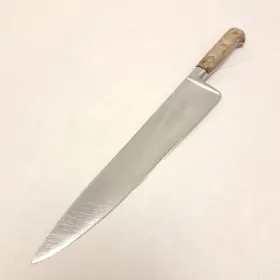 168-10 SABATIER Blade Chef Knife Crown Wood Handle Hoffritz