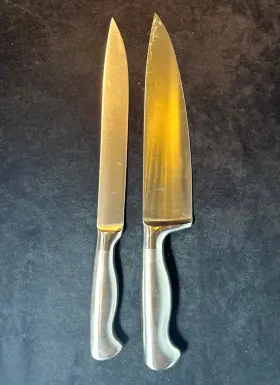 19E769 SABATIER Steel Chefs Knife Set #2