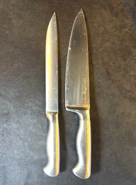 19E769 SABATIER Steel Chefs Knife Set