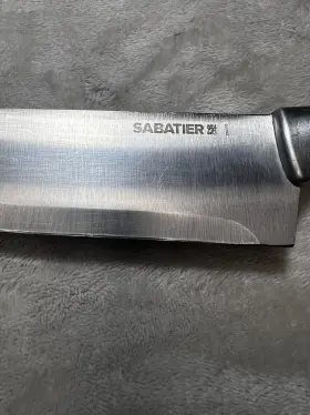19H270 SABATIER Steel Chef Knife #3