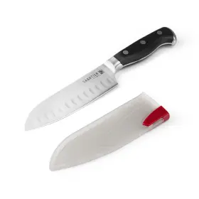 5171956 SABATIER Forged Triple Rivet Santoku Knife Sharpening