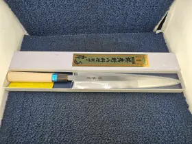 Inox SAKAI Takayuki Yanagiba Knife Steel Masao