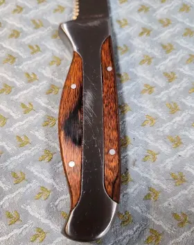 SK-107 SARGE Serrated Steak Knife Rosewood Handle #3